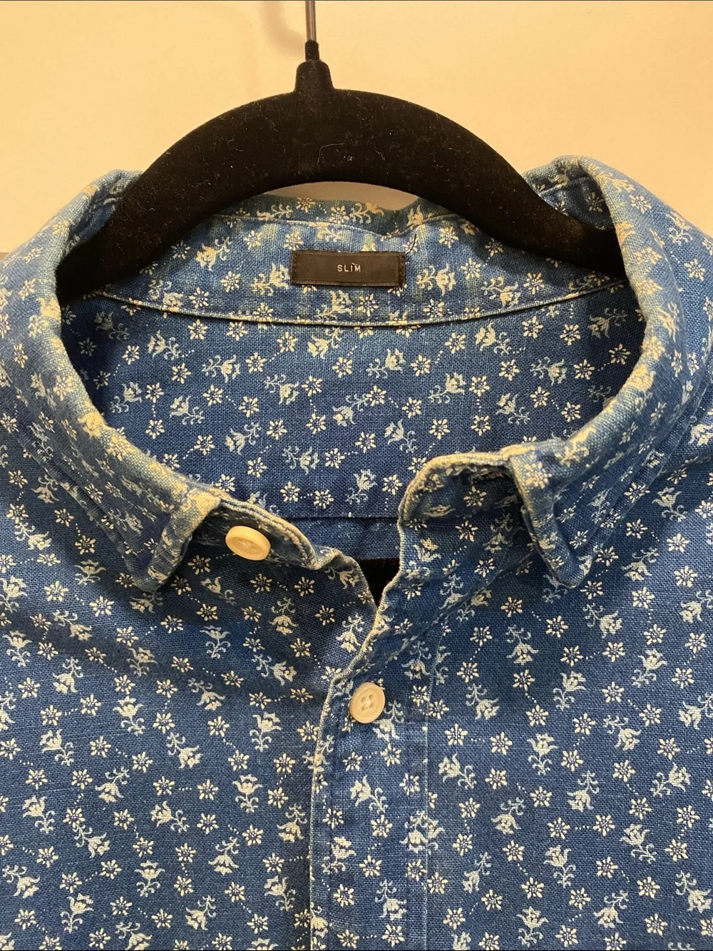 J Crew Vintage Slim Fit denim shirt